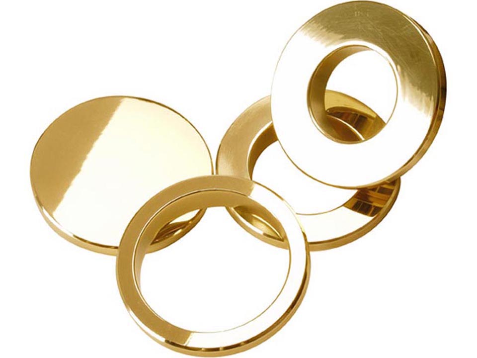 Parasol Hole Blanking Cap - Brass