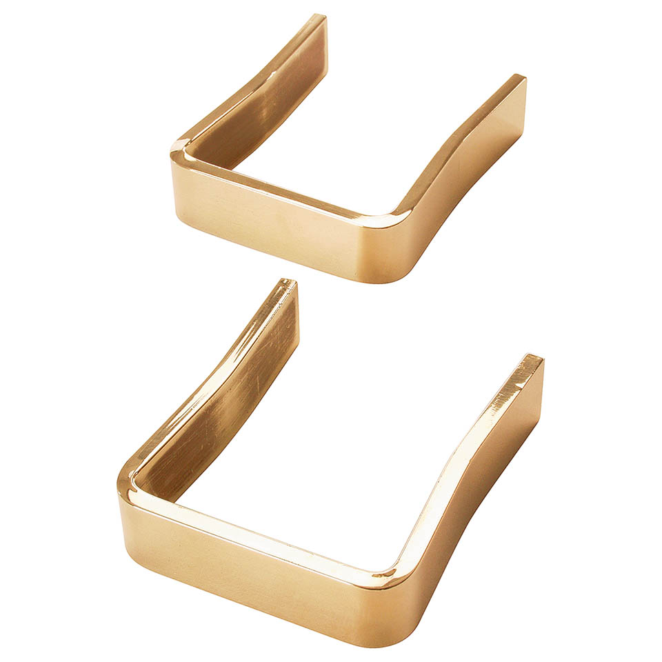 Capri Brass Clips